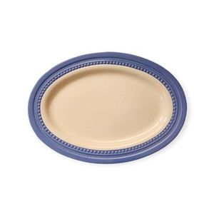 Paula Deen Collection Southern Gathering Bluebell Oval Platter 14" x 10"